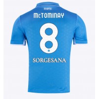 Fotballdrakt Herre SSC Napoli Scott McTominay #8 Hjemmedrakt 2024-25 Kortermet